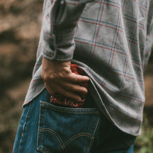 Load image into Gallery viewer, The Crater Shirt in Ash Plaid