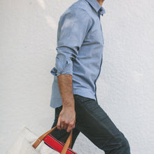 Load image into Gallery viewer, The California in Light Blue Everyday Chambray